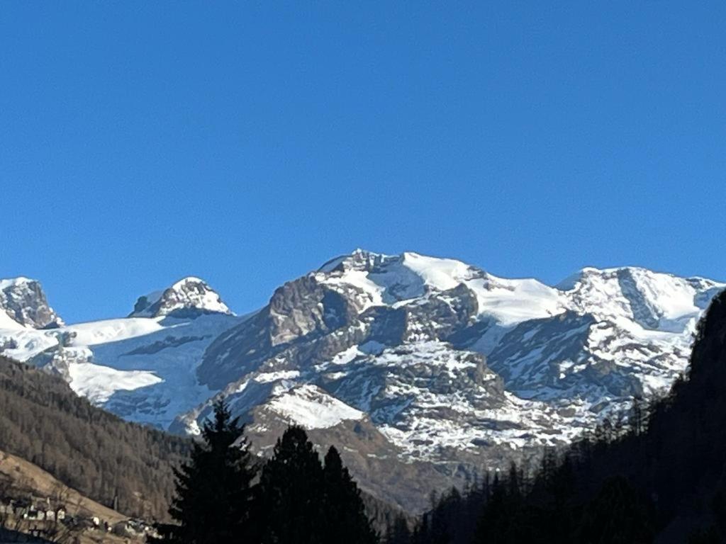 The Snow - Appartamento Panoramico Con Balcone Champoluc Ngoại thất bức ảnh